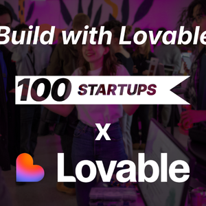 Lovable workshop for 100STARTUPS