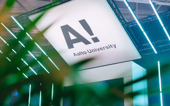 Aalto booth at Slush