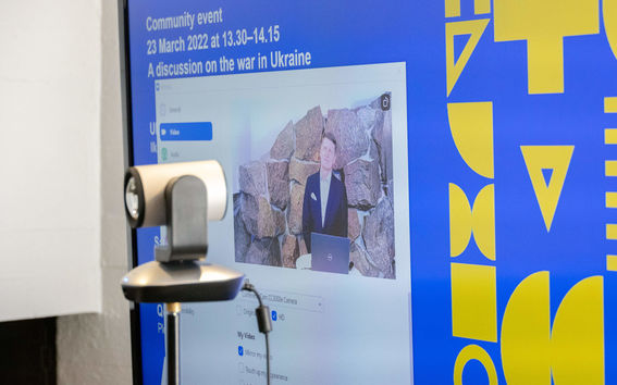 Ukraine at community event