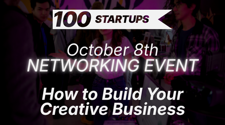 Promotional image for 8.10. Networking event part of 100STARTUPS
