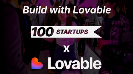 Lovable workshop for 100STARTUPS
