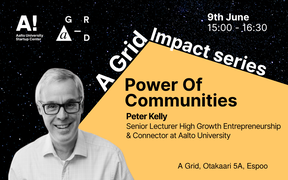 Promotional image for the next A Grid Impact Series taking place on June 9th