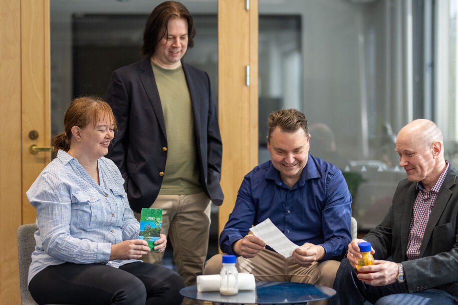 Uniki team at the Aalto Startup Center premises