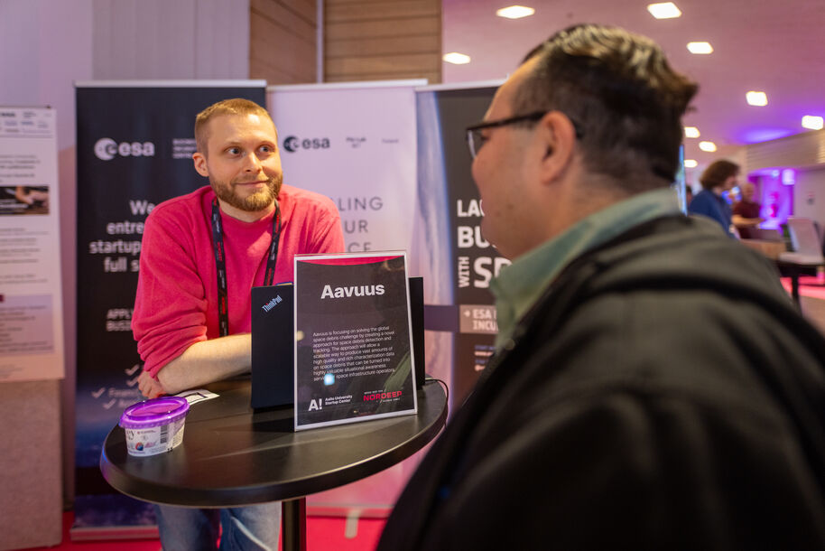 Aavuus, ESA BIC Finlanf company, at NORDEEP 2025
