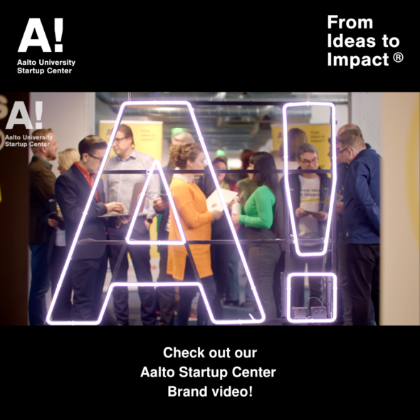 Aalto Startup Center brand video.