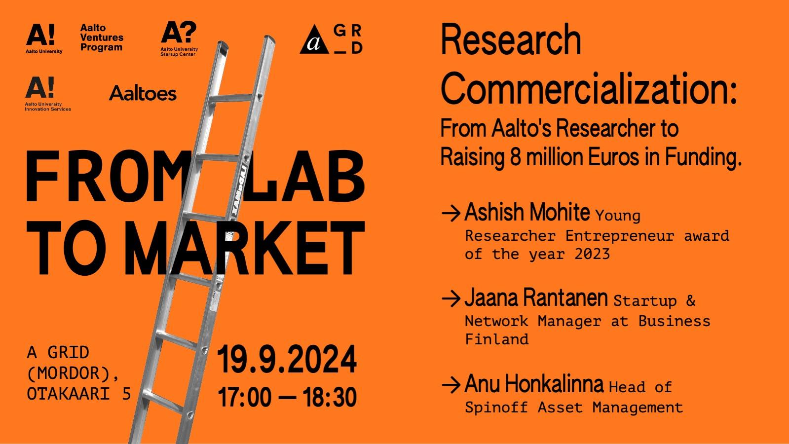 From Lab to Market - Aalto Startup Center